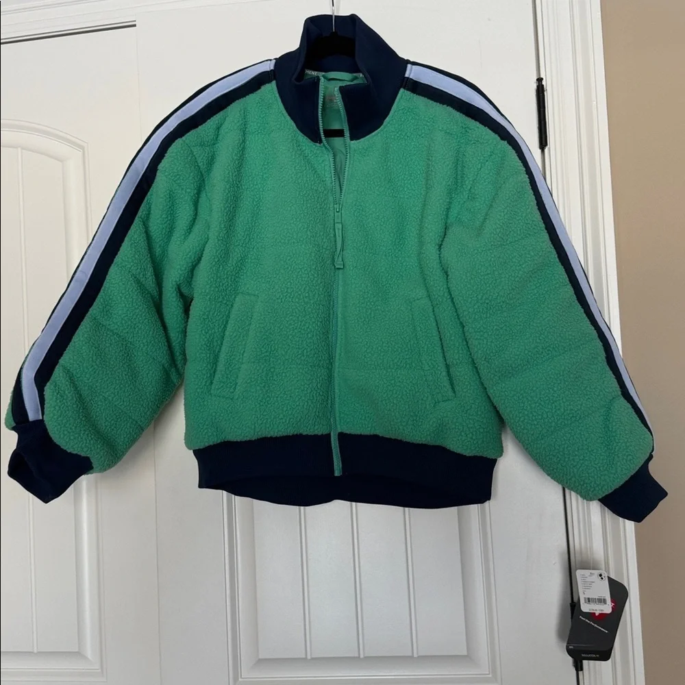 Free People Movement Fleecy Sherpa Scrunchy Pippa Jacket l